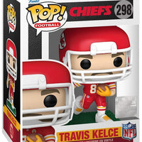 Pop NFL Chiefs Travis Kelce (Road) Vinyl Figure #298