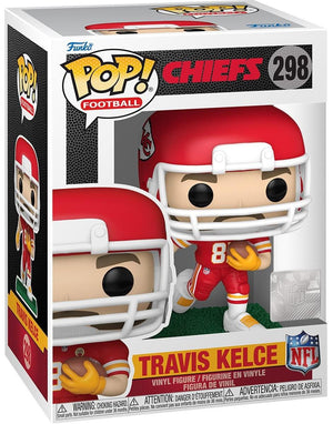 Pop NFL Chiefs Travis Kelce (Road) Vinyl Figure #298