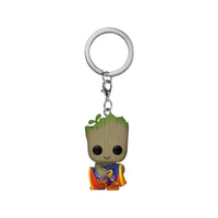 Pocket Pop Marvel I Am Groot Groot with Cheese Puffs Key Chain