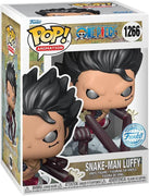Pop One Piece Snake-Man Luffy Metallic Vinyl Figure Funko Exclusive