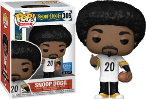 Pop Snoop Dogg Snoop Dogg (White Steelers Jersey) Vinyl Figure TDH Exclusive #305