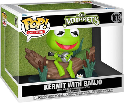 Pop The Muppets Kermit with Banjo Vinyl Figure #1673