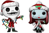 Pop NBC Santa Jack & Christmas Sally Diamond Ver. Vinyl Figure 2-Pack Shop Exclusive