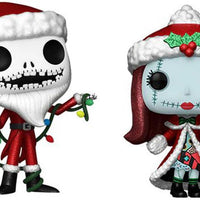 Pop NBC Santa Jack & Christmas Sally Diamond Ver. Vinyl Figure 2-Pack Shop Exclusive