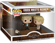 Pop Moment Attack on Titan Eren Meets Reiner Vinyl Figure #1432