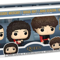 Pop Queen Freddie Mercury, Brian May, John Deacon, Roger Taylor (Radio Gaga) Vinyl Figure 4-Pack