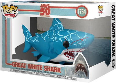 Pop Jaws 50th Anniversary Great White Shark Vinyl Figure #1754