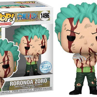 Pop One Piece Roronoa Zoro Vinyl Figure Funko Exclusive #1496