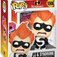 Pop Incredibles 20th Anniversary JJ & Syndrome Vinyl Figure #1506