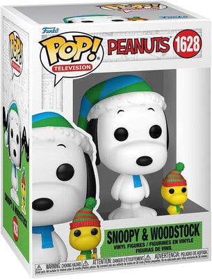 Pop Peanuts A Charlie Brown Christmas Snoopy & Woodstock Vinyl Figure #1628