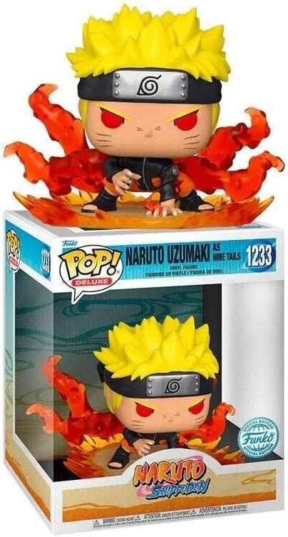 Pop Deluxe Naruto Shippuden Naruto Uzumaki As Nine Tails Vinyl Figure Hot Topic Exclusive