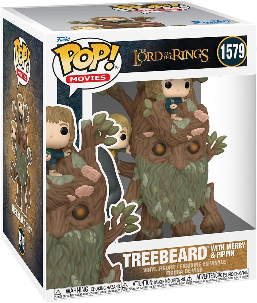 Pop! Super Lord of the Rings Treebeard with Merry & Pippin Vinyl Figure #1579