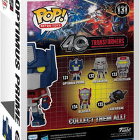 Pop Transformers Generation 1-40th Anniversary Optimus Prime Vinyl Figure #131