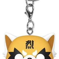 Pocket Pop Sanrio Aggretsuko with Guitar Vinyl Key Chain