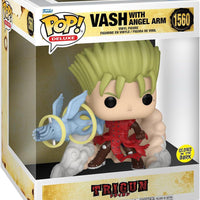 Pop Deluxe Trigun VASH with Angel Arm GITD Vinyl Figure #1560