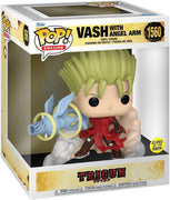 Pop Deluxe Trigun VASH with Angel Arm GITD Vinyl Figure #1560