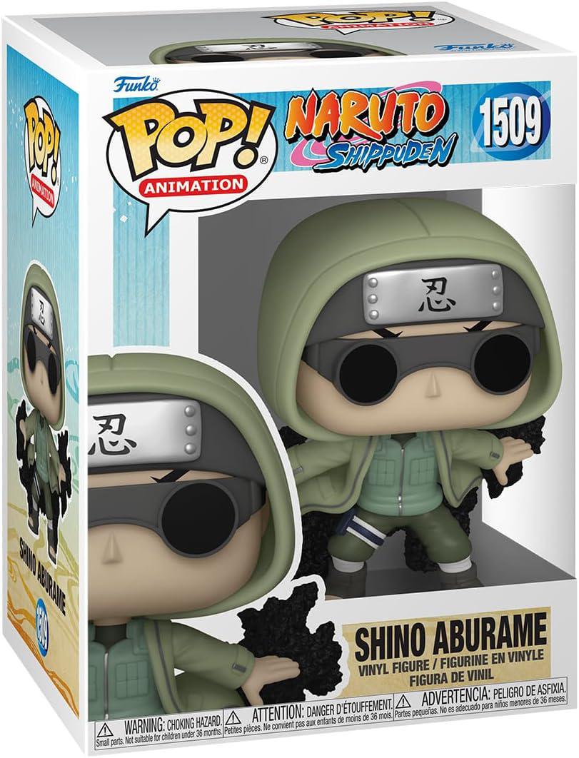 Pop Naruto Shippuden Shino Aburame Vinyl Figure #1509