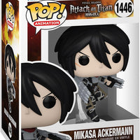 Pop Attack on Titan Mikasa Ackermann Vinyl Figure #1446