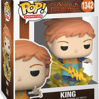 Pop Seven Deadly Sins King Vinyl Figure #1342