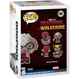 Pop Marvel Deadpool & Wolverine Dogpool Vinyl Figure #14001