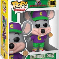 Pop Chuck E. Cheese's Retro Chuck E. Cheese Viny Figure #186