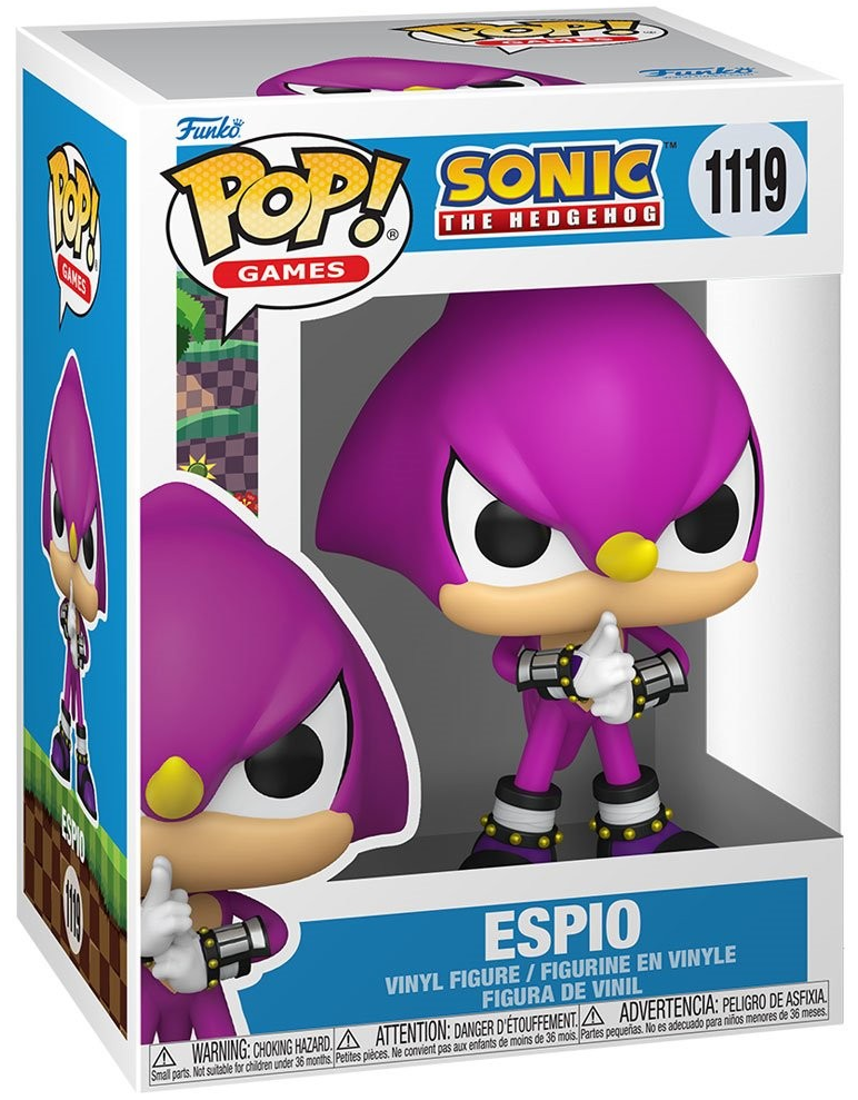 Pop Sonic the Hedgehog Espio the Chameleon Vinyl Figure #1119