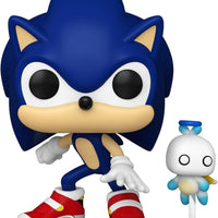 Pop Sonic the Hedgehog Sonic with Hero Chao Vinyl Figure #1036