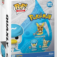 Pop Pokemon Quaxly Vinyl Figure #1012