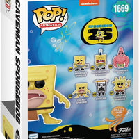 Pop SpongeBob SquarePants 25th Anniversary Caveman SpongeBob Vinyl Figure #1669