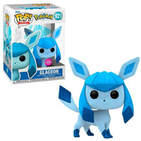 Pop Pokemon Glaceon Flocked Vinyl Figure Hot Topic #921