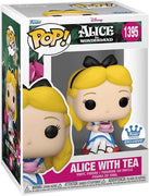 Pop Disney Alice in Wonderland Alice with Tea Vinyl Figure Shop Exclusive #1395