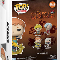 Pop Seven Deadly Sins King Vinyl Figure #1342