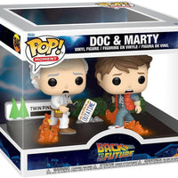 Pop Moment Back to the Future Doc & Marty Vinyl Figure #1846