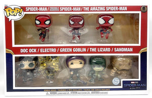 Pop Marvel Spider-Man No Way Home Set of 8 Vinyl Figure Special Edition