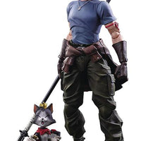 Play Arts Kai Final Fantasy VII Remake Cid Highwind & Cait Sith Action Figure