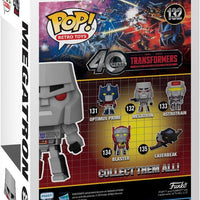 Pop Transformers Generation 1-40th Anniversary Megatron Vinyl Figure #132