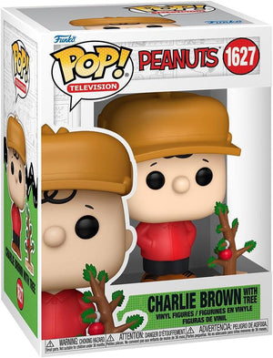 Pop Peanuts A Charlie Brown Christmas Charlie Brown with Tree Vinyl Figure #1627