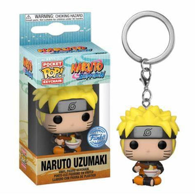 Pocket Pop Naruto Shippuden Naruto Uzumaki with Noodles Vinyl Keychain