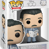 Pop Disney 100 Walt Disney with Magazine Vinyl Figure #78