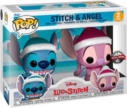 Pop Pop Lilo & Stitch Winter Stitch & Angel Vinyl Figure Set Hot Topic Exclusive