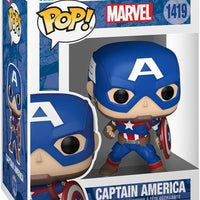 Pop Marvel Black Captain America Vinyl Figure #1419