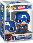 Pop Marvel Black Captain America Vinyl Figure #1419