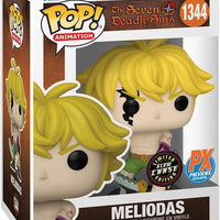 Pop Seven Deadly Sins Meliodas Demon Mode Vinyl Figure PX Exclusive #1344