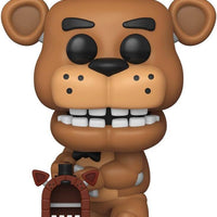 Pop Fusion Five Nights at Freddy's Freddy Fazbear with Pizza Launcher Vinyl Figure #1096