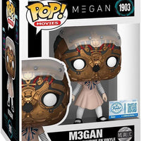 Pop M3GAN M3GAN Metallic Vinyl Figure EE Exclusive #1903