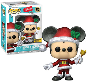 Pop Disney Holiday Mickey Mouse Diamond Ver. Vinyl Figure Hot Topic Exclusive #612