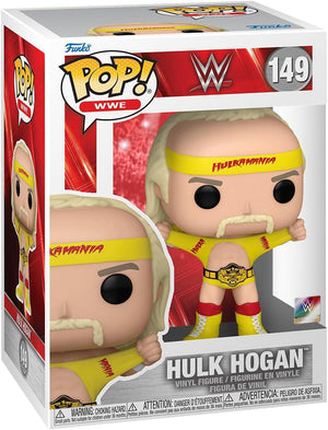 Pop WWE Hulk Hogan Hulkamania with Belt Vinyl Figure #149