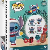 Pop Disney Lilo & Stitch Stitch with Hat Vinyl Figure #1503