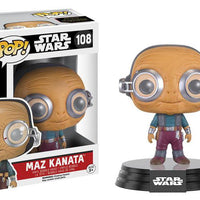 Pop Star Wars Force Awakens Maz Kanata Vinyl Figure