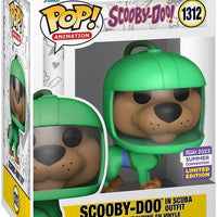 Pop Scooby-Doo Scooby-Doo in Scuba Outfit Vinyl Figure 2023 SDCC Summer Convention Exclusive #1312